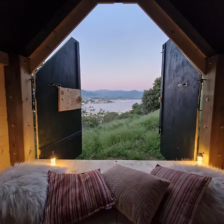 Lüks kamp alanı Ajaccio, Sous Les Etoiles, Cabanon A Toit Ouvrant, Vue Et Montagne *