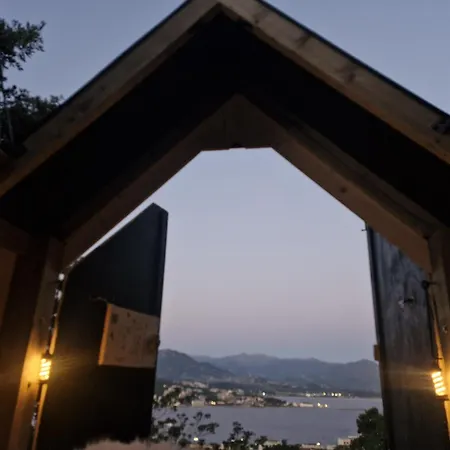 Lüks kamp alanı Ajaccio, Sous Les Etoiles, Cabanon A Toit Ouvrant, Vue Et Montagne